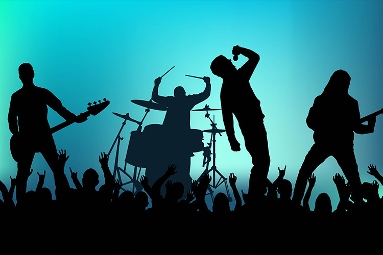 alternative-band-musicians-concert-with-crowd
